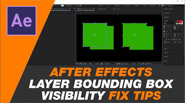 Bounding box not showing in after effects | Toggle Mask & Shape Path Visibility Tips