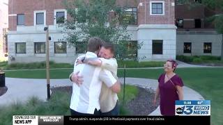 A reunion of two people who crossed paths at their best and worst