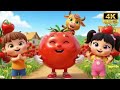 🍅 आहा टमाटर 🍅 | Aha Tamatar Bade Mazedar | Hindi Nursery Rhymes | Kids song | Kids Balgeet Song | 