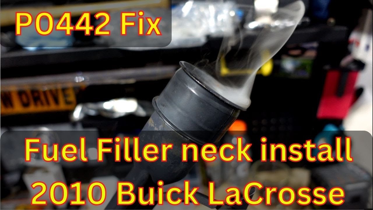 P0442 fix with Smoke machine - Fuel filler neck install 2010 Buick