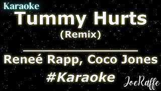 Reneé Rapp, Coco Jones - Tummy Hurts (Remix) (Karaoke)