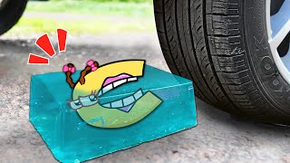 Fun Experiment CAR vs JELLY vs ALPHABET LORE | Crushing Crunchy & Soft Things by Car - Woa Doodland