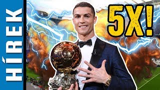 Cristiano Ronaldo a 2017-es év ARANYLABDA nyertese! | Tiki-Taka Hírek - Különkiadás!