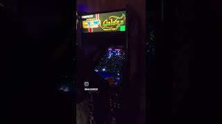 Playing an intense game of Galaga #retrogaming #arcade #80sgaming #nostalgia #galaga #namco #gaming