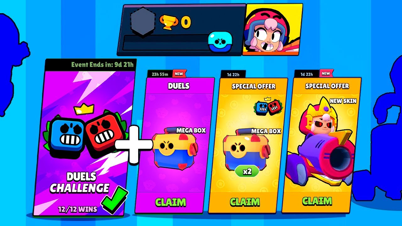 EASY DUELS CHALLENGE + Box Opening | Brawl Stars Quests