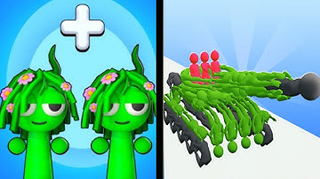 Spranky Merge Master VS Human vehicle - Hard Levels Challenge Walkthrough gameplay on PC | lvl 2-11