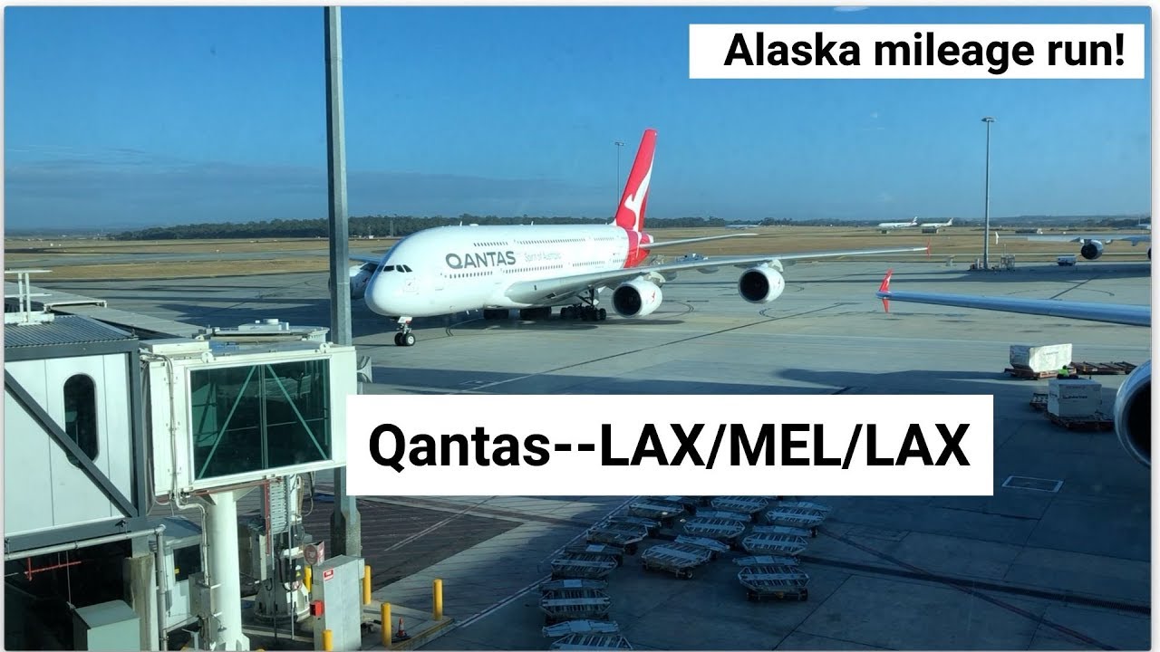 Alaska mileage run on Qantas YouTube