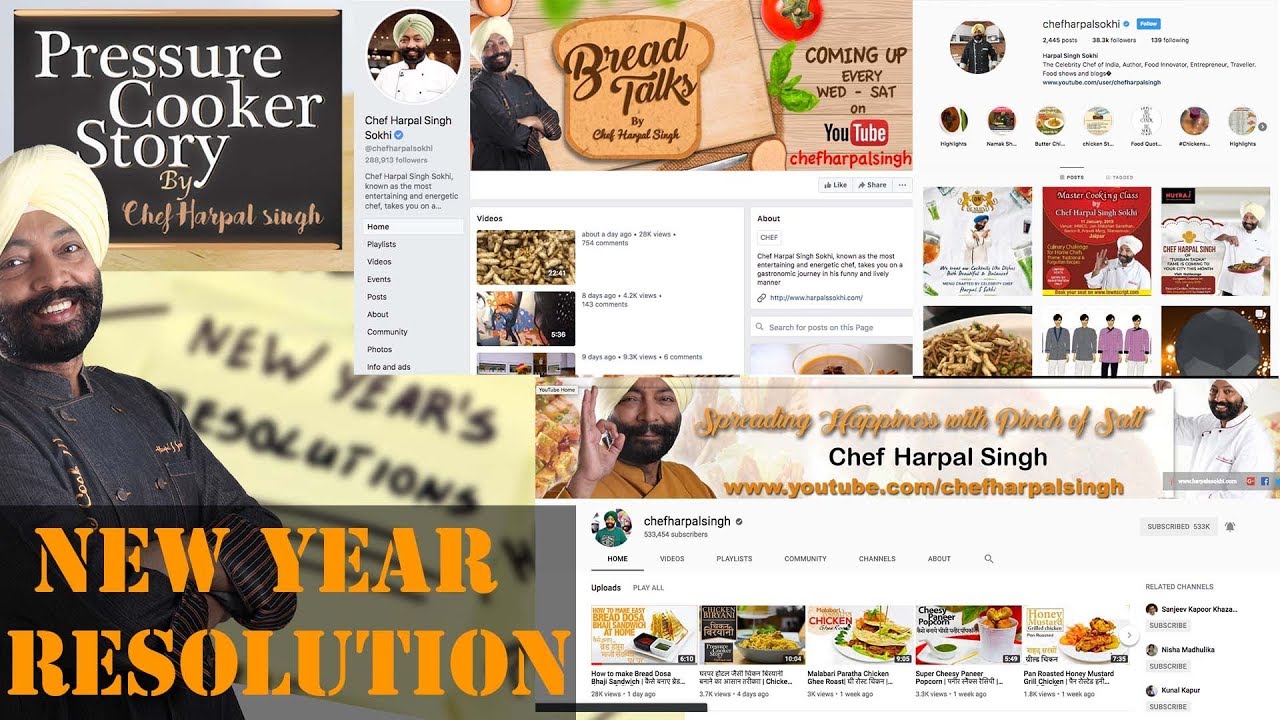 New Year Wishes | Chef Harpal Singh Sokhi | chefharpalsingh