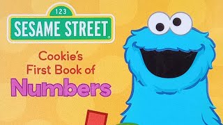 Sesame Street Book, Cookies First Book Of Numbers - Sesame Street Book With Cookie Monster