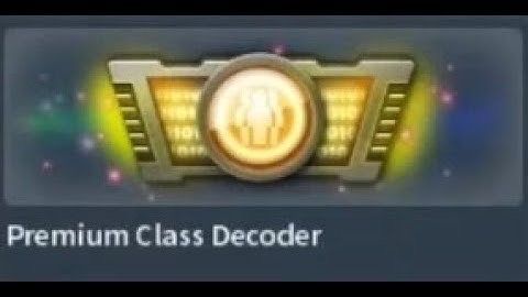 [CSN:S / CSNZ] Open Premium Class Decoder