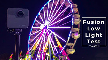 GoPro Fusion Low Light Test - GoPro Tip #612 | MicBergsma