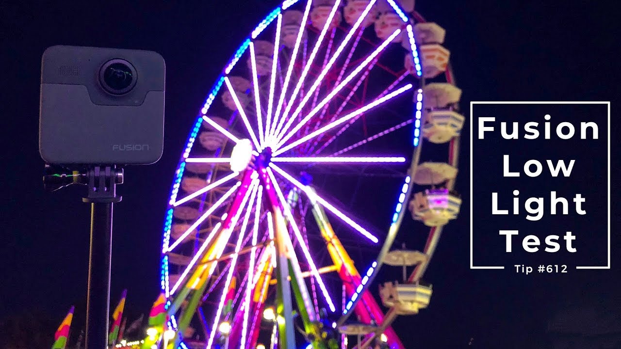 GoPro Fusion Low Light Test - GoPro Tip 