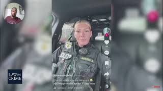 Police Officer's TikTok Tells Drivers to 'Get the F*** Out of the Way | Law \& Crime