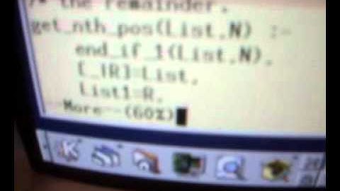 Lists in Prolog Pt. 3