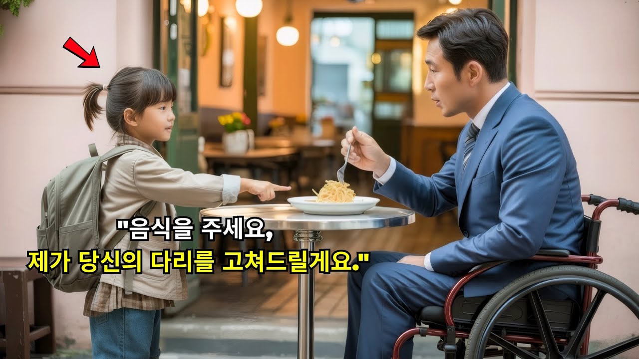 가난한 소녀가 마비된 백만장자에게 “남은 음식과 기적을 바꾸자”고 말하자, 그가 웃더니 이런 일이 벌어졌다!