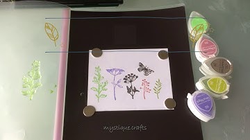 How to make a DIY Stamp Positioner using a Plastic Folder in under $10 | Process Video