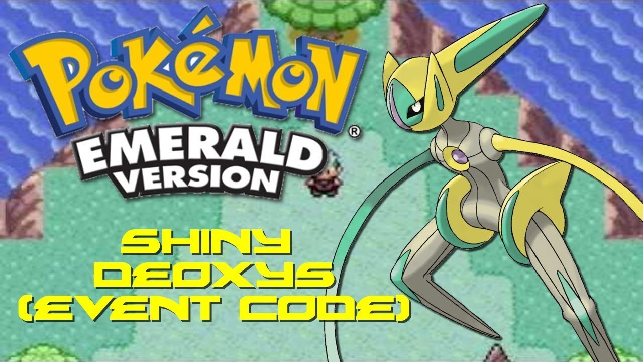 Pokemon Emerald All Legendary Pokemon Cheats codes(deyoxis,jirachi