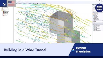 RWIND Simulation | Building in Wind Tunnel