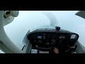 Cessna 172 - IFR flight from Skyhaven to Portsmouth with ATC audio - RNAV 34 approach