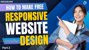 How To Make Website Responsive Website Design Part 2 |  WordPress Website | #websitedesign