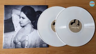 Lana Del Rey - Did You Know That There's A Tunnel Under Ocean Blvd / alt white vinyl unboxing /