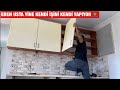 EREN USTA KENDİ İŞİNİ KENDİ YAPAR😈MUTFAK DOLABI MOTAJI