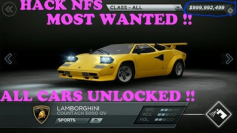 Hack need for speed most wanted 100% (Android hack) NFS MOST WANTED ANDROID HACK,Hack nfs no limits.