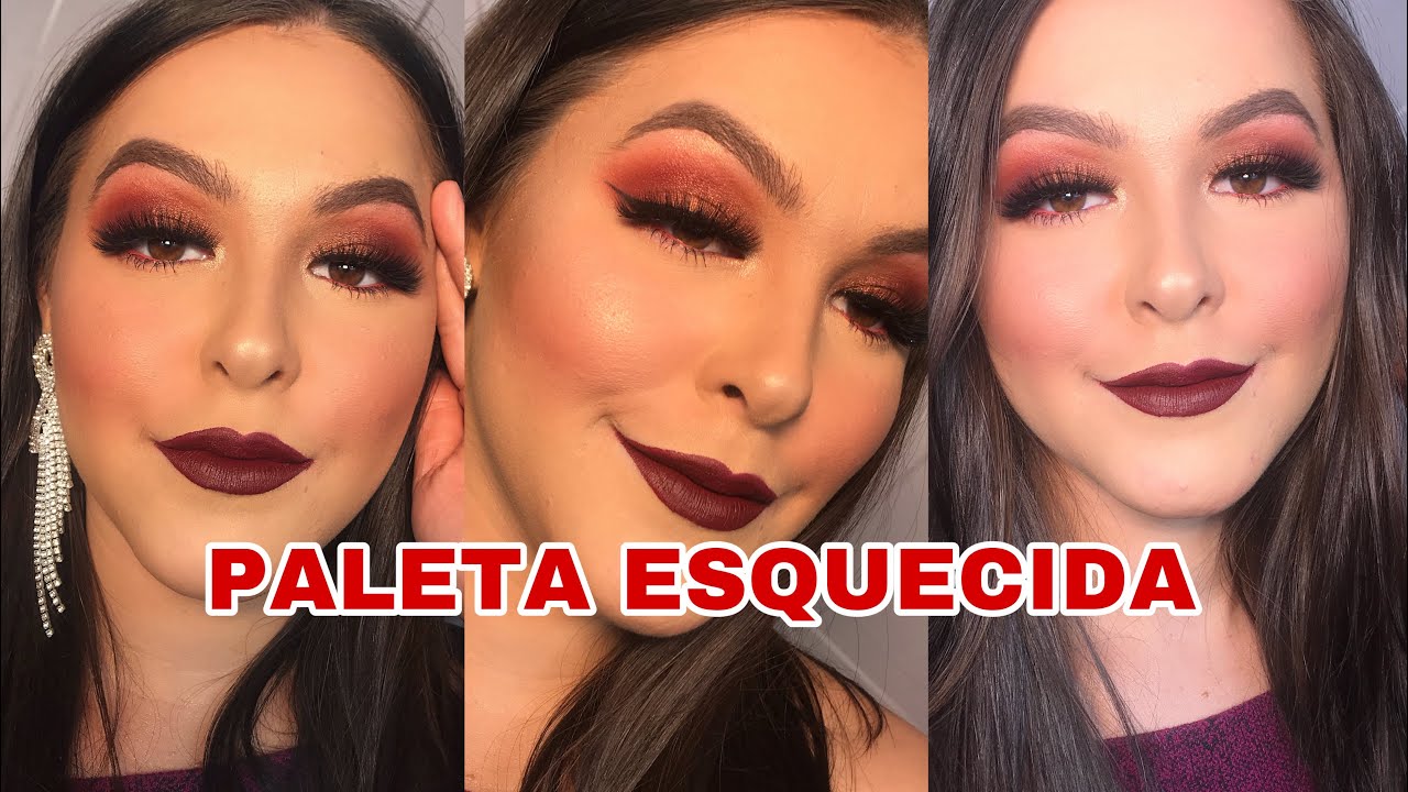 MAQUIAGEM de INVERNO  usando paleta BE FABULOUS RUBY ROSE