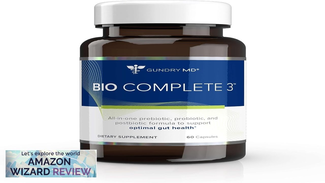 Gundry Md Bio Complete 3 Reviews Gundry MD® Bio Complete 3 Prebiotic Probiotic Postbiotic to Support