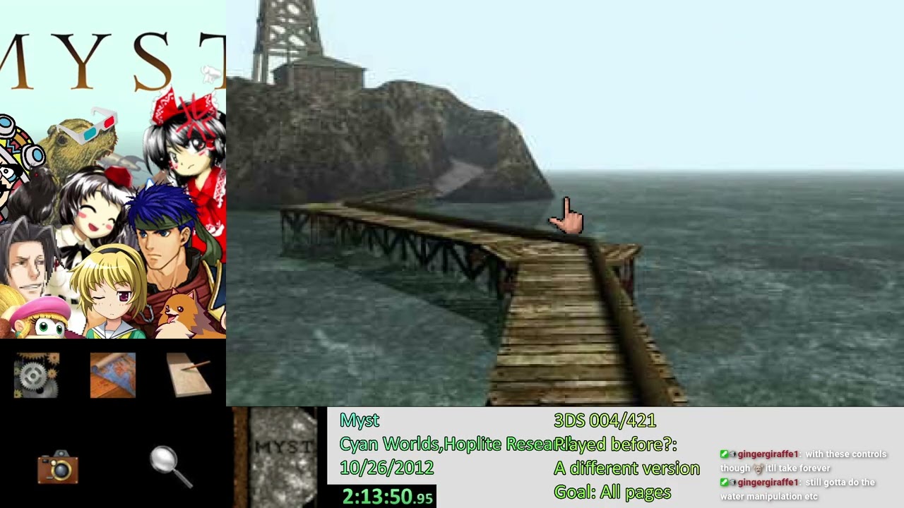 3DS 004/421 - Myst (final) - bring me RED PAGES