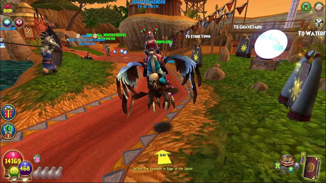 Wizard101 CHRISTMAS EVE PEEV YouTube
