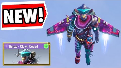 *NEW* GUNZO CLOWN CODED SKIN GAMEPLAY IN CALL OF DUTY MOBILE BATTLE ROYALE!