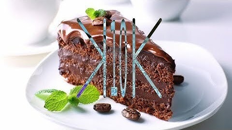 compressed into 10 seconds - How To Basic - How To Make an Eggless Cake