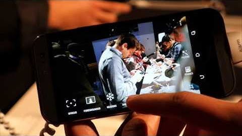 HTC One M8 Launch - Dual Camera  feature and HTC Dot Case demo