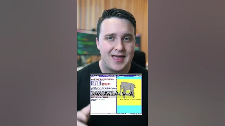 The most INSANE Operating System 👩‍💻 #technology #programming #software #tech