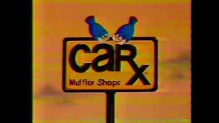 Car-X 1989 Commercial Jingle Video Coupon For Muffler Dont Worry Call The Car-X Man