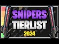 2024 UPDATE: Ranking EVERY SNIPER in Fortnite Save the World! (Sniper Tier List)