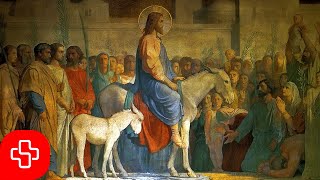 Palm Sunday chant: Duxerunt Pullum Ad Jesum (Lyric video)