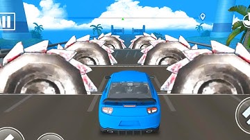DEADLY RACE #9 Speed Sport Blue Car 3d Gameplay Android IOS