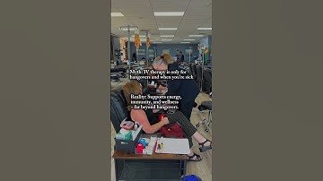 Did you know? IV Therapy Myths  Busted! #hangover #celebrity #didyoukow #shorts