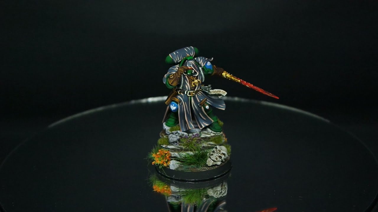 Dark Angel's Primaris Librarian in Phobos Armour. Showcase