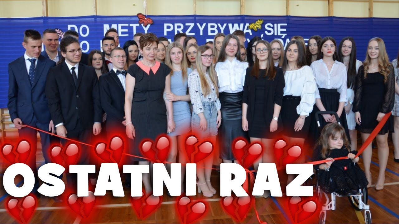 POŻEGNANIE MATURZYSTÓW *wzruszyli się* [#41]
