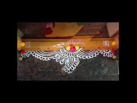 Featured image of post Simple Rangoli Designs For Home Door Checkout 2555 simple and easy rangoli designs for your modern home and offices easy to make and time saving