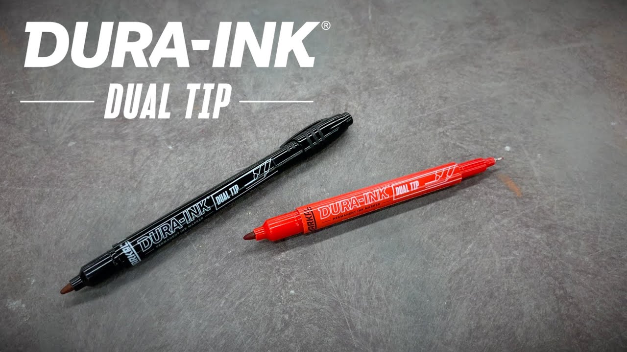 DURA-INK Dual Tip Permanent Marker –