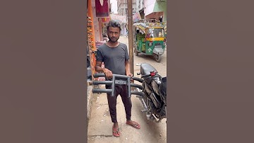 Best crash guard for splendor plus😱#shorts