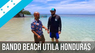 UTILA HONDURAS THE MOST BEAUTIFUL ISLAND IN THE CARIBBEAN?  Bando Beach everything you need to know