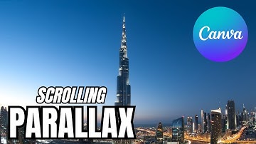 Canva Animation Tutorial | Scrolling Parallax Effect | Mazrify