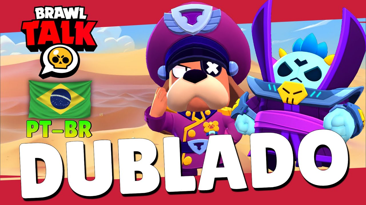 brawl stars dublado fala da caveira propaganda