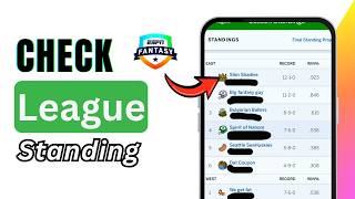 How to Check League Standings in ESPN Fantasy Football 2026 ESPN Fantasy Standings