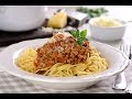 Spaguetti a la Boloñesa | Pasta a la Boloñesa